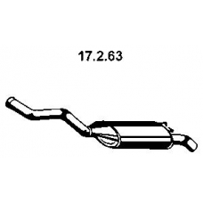 17.2.63 EBERSPACHER Глушитель выхлопных газов конечный