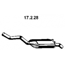 17.2.28 EBERSPACHER Глушитель выхлопных газов конечный