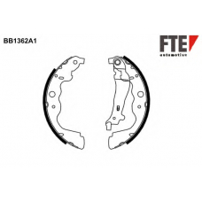 BB1362A1 FTE Комплект тормозных колодок