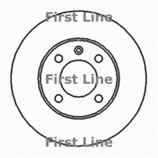 FBD115 FIRST LINE Тормозной диск