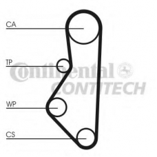 CT533 CONTITECH Ремень ГРМ