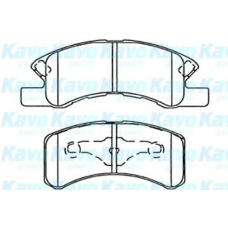 BP-1515 KAVO PARTS Комплект тормозных колодок, дисковый тормоз