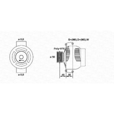 943355134010 MAGNETI MARELLI Генератор