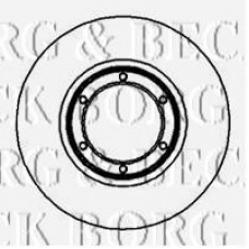 BBD4840 BORG & BECK Тормозной диск