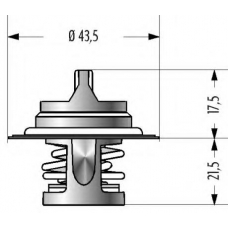 QTH336K QUINTON HAZELL Термостат, охлаждающая жидкость