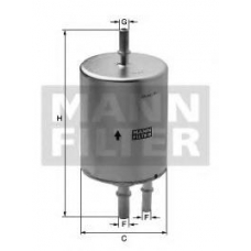 WK 720/3 MANN-FILTER Топливный фильтр