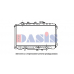 110140N AKS DASIS Радиатор, охлаждение двигателя