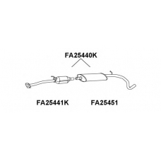 FA25440K VENEPORTE Катализатор