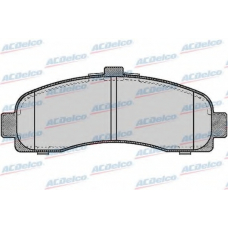 AC495981D AC Delco Комплект тормозных колодок, дисковый тормоз