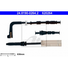 24.8190-0264.2 ATE Сигнализатор, износ тормозных колодок