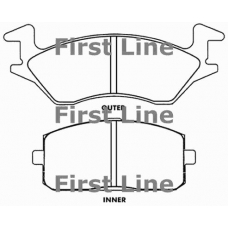 FBP1445 FIRST LINE Комплект тормозных колодок, дисковый тормоз