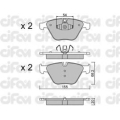 822-558-6 CIFAM Комплект тормозных колодок, дисковый тормоз