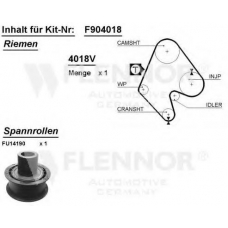 F904018 FLENNOR Комплект ремня грм
