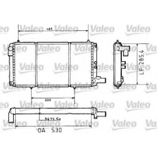 730635 VALEO Радиатор, охлаждение двигателя