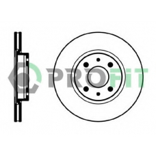 5010-0521 PROFIT Тормозной диск