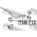 TSB-712 FEBEST Опора, стабилизатор