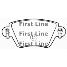 FBP3525 FIRST LINE Комплект тормозных колодок, дисковый тормоз