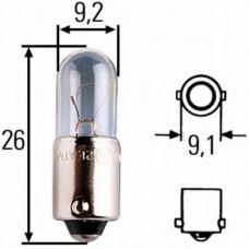 8GP 002 067-121 HELLA Лампа накаливания, фонарь указателя поворота; Ламп
