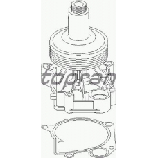 500 313 TOPRAN Водяной насос