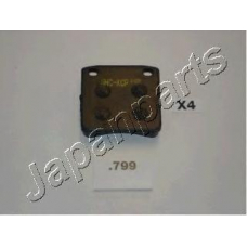 PP-799AF JAPANPARTS Комплект тормозных колодок, дисковый тормоз