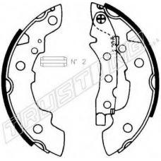 088.209 TRUSTING Комплект тормозных колодок