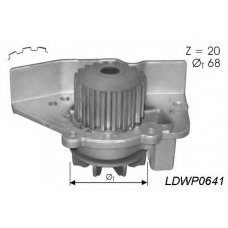 LDWP0641 TRW Водяной насос