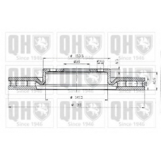 BDC4756 QUINTON HAZELL Тормозной диск