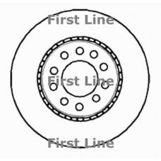 FBD580 FIRST LINE Тормозной диск