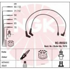 7079 NGK Комплект проводов зажигания