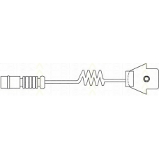 8115 23001 TRISCAN Сигнализатор, износ тормозных колодок