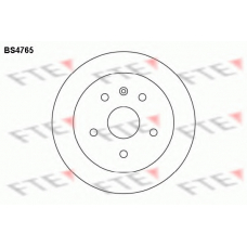 BS4765 FTE Тормозной диск