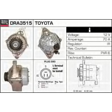 DRA3515 DELCO REMY Генератор