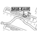 MSB-EA6R FEBEST Опора, стабилизатор