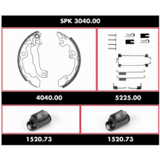 SPK 3040.00 ROADHOUSE Комплект тормозов, барабанный тормозной механизм