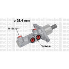 05-0718 METELLI Главный тормозной цилиндр