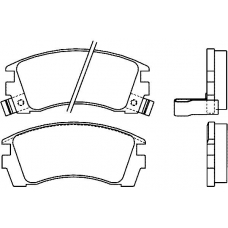 21716 159  0 5 T4047 TEXTAR Колодки тормозные