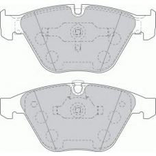 FDB1628 FERODO Комплект тормозных колодок, дисковый тормоз