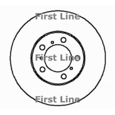 FBD255 FIRST LINE Тормозной диск