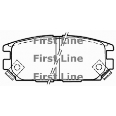 FBP3106 FIRST LINE Комплект тормозных колодок, дисковый тормоз