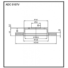 ADC 0107V Allied Nippon Гидравлические цилиндры