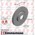 370.3050.20 ZIMMERMANN Тормозной диск