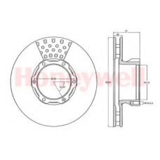 567770B BENDIX Тормозной диск