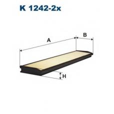 K1242-2X FILTRON Фильтр, воздух во внутренном пространстве