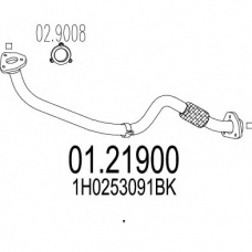 01.21900 MTS Труба выхлопного газа