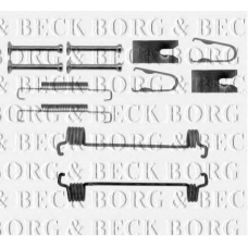 BBK6164 BORG & BECK Комплектующие, колодки дискового тормоза