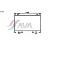 DN2080 AVA Радиатор, охлаждение двигателя