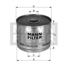 P 916/6 x MANN-FILTER Топливный фильтр