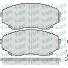 05P570 LPR Комплект тормозных колодок, дисковый тормоз