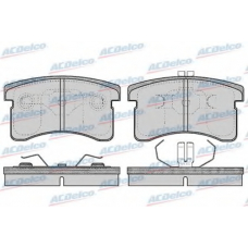 AC058458D AC Delco Комплект тормозных колодок, дисковый тормоз