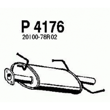 P4176 FENNO Глушитель выхлопных газов конечный